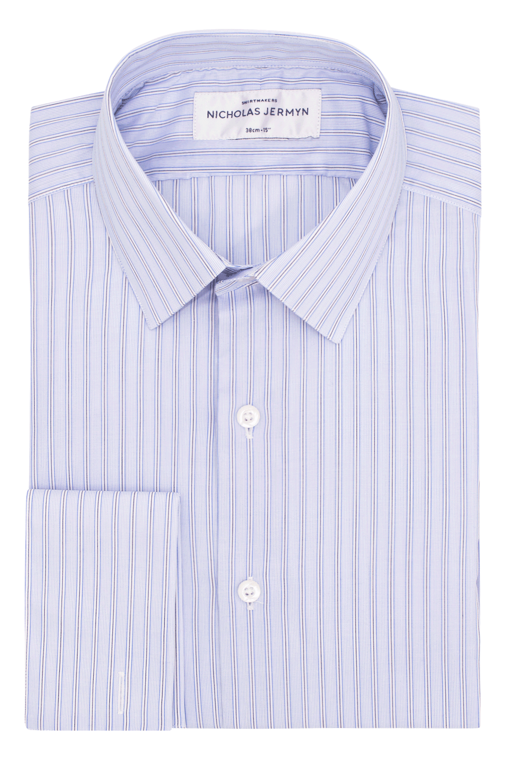 Preston Stripe Blue - Slim Fit