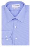 Luxury Houndstooth Blue  - Slim Fit