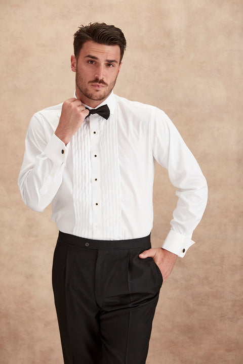 Pleated Tuxedo - Super Slim