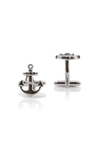 Anchor Cufflinks - Silver