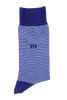 Egyptian Cotton Socks - Blue Stripe