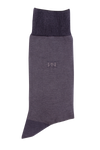 Egyptian Cotton Socks - Grey Stripe