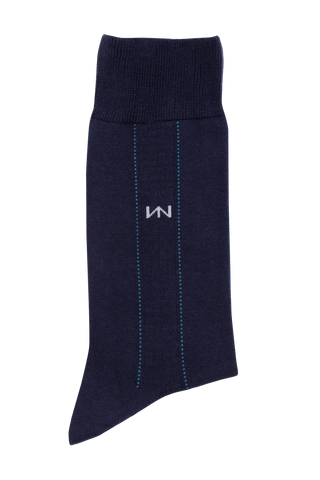 Egyptian Cotton Socks - Navy