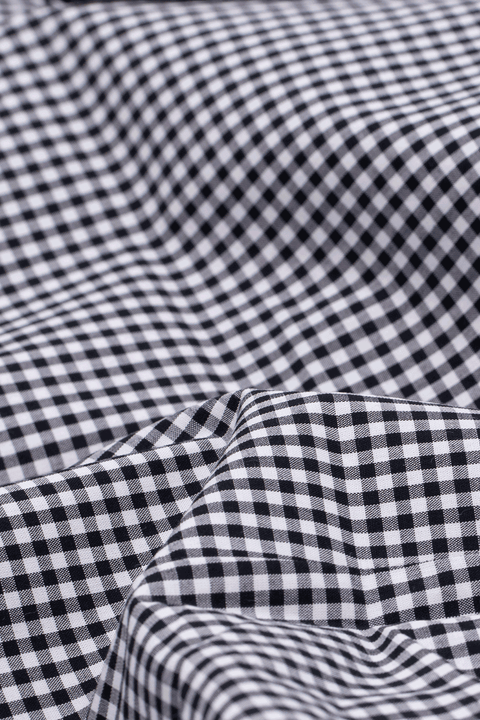 Gingham Black - Slim Fit