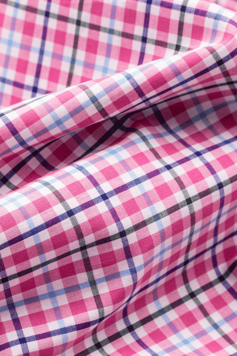 Mackelvie Check Pink - Classic - Single Cuff