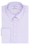 Pickford Check Purple - Super Slim