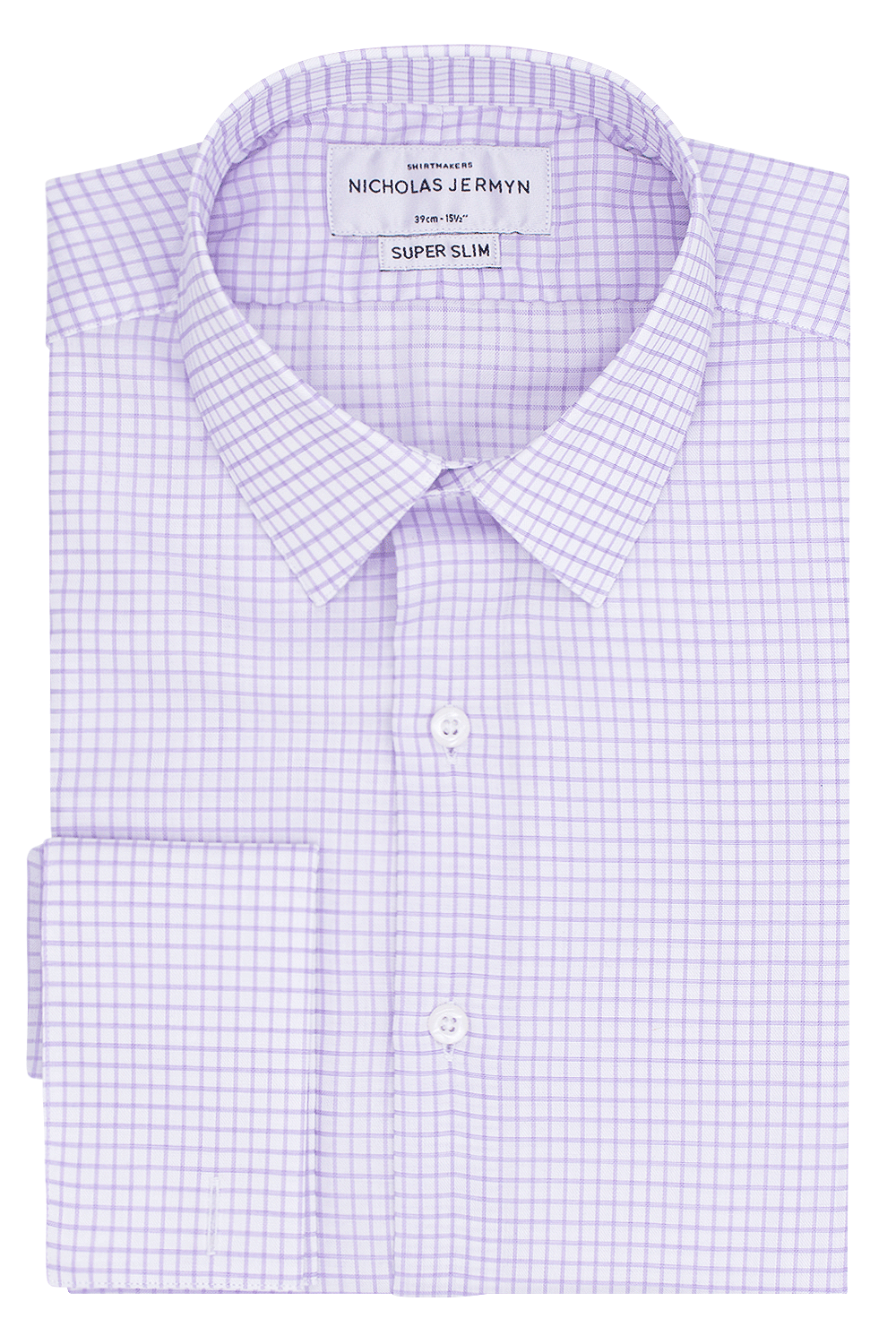 Pickford Check Purple - Slim Fit