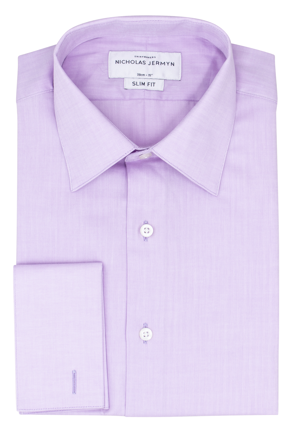 Fine Herringbone Purple