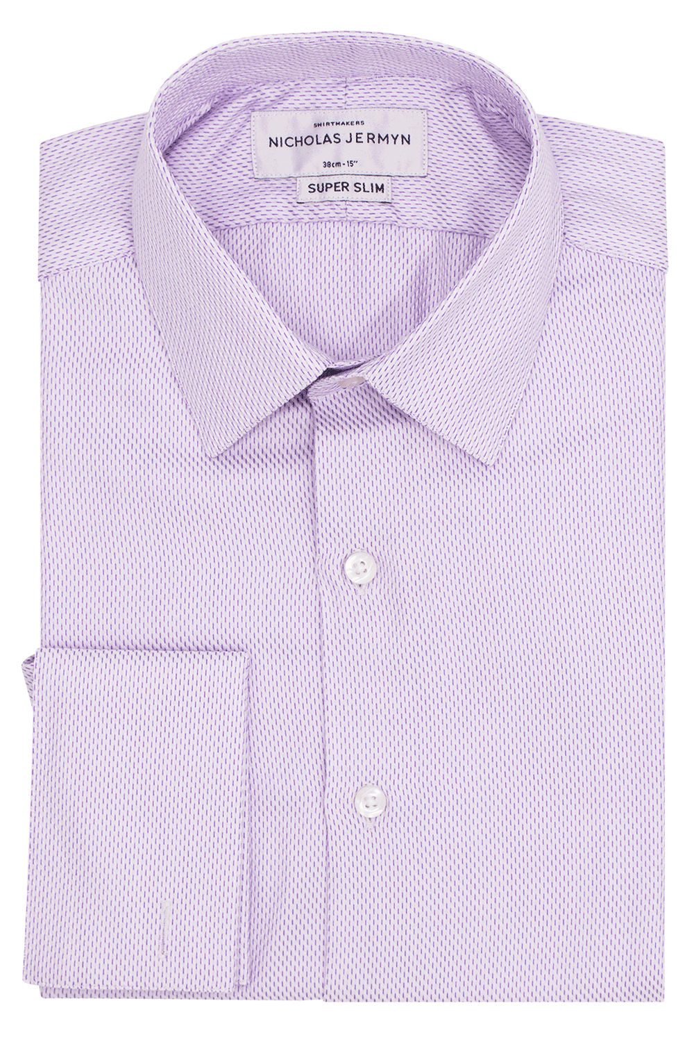 Luxury Idris Purple  - Slim Fit