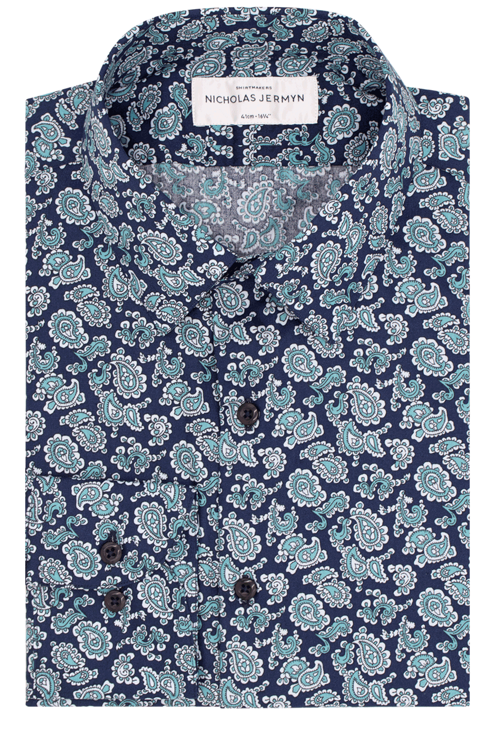 Mayfair Paisley - Slim Fit - Single Cuff
