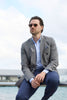 Amalfi Linen Blue - Slim Fit