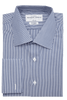 Carson Stripe Super Slim Double Cuff Men's Business Shirt