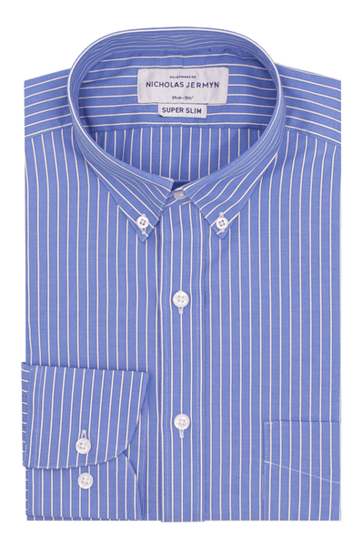 Wahoney Oxford Blue - Slim Fit