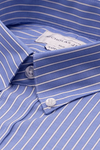 Wahoney Oxford Blue - Slim Fit