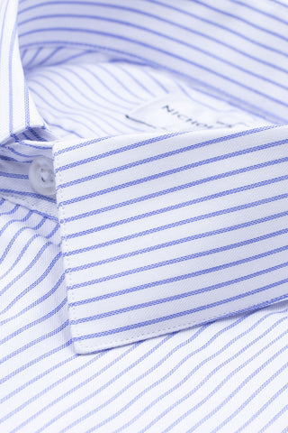 Wallace Stripe Blue - Super Slim