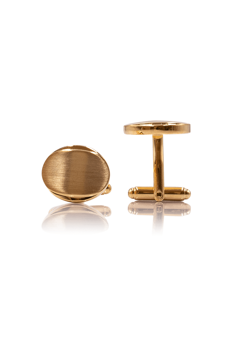 Regent Oval Cufflinks - Gold