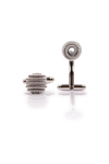 Spiral Cufflinks - Silver