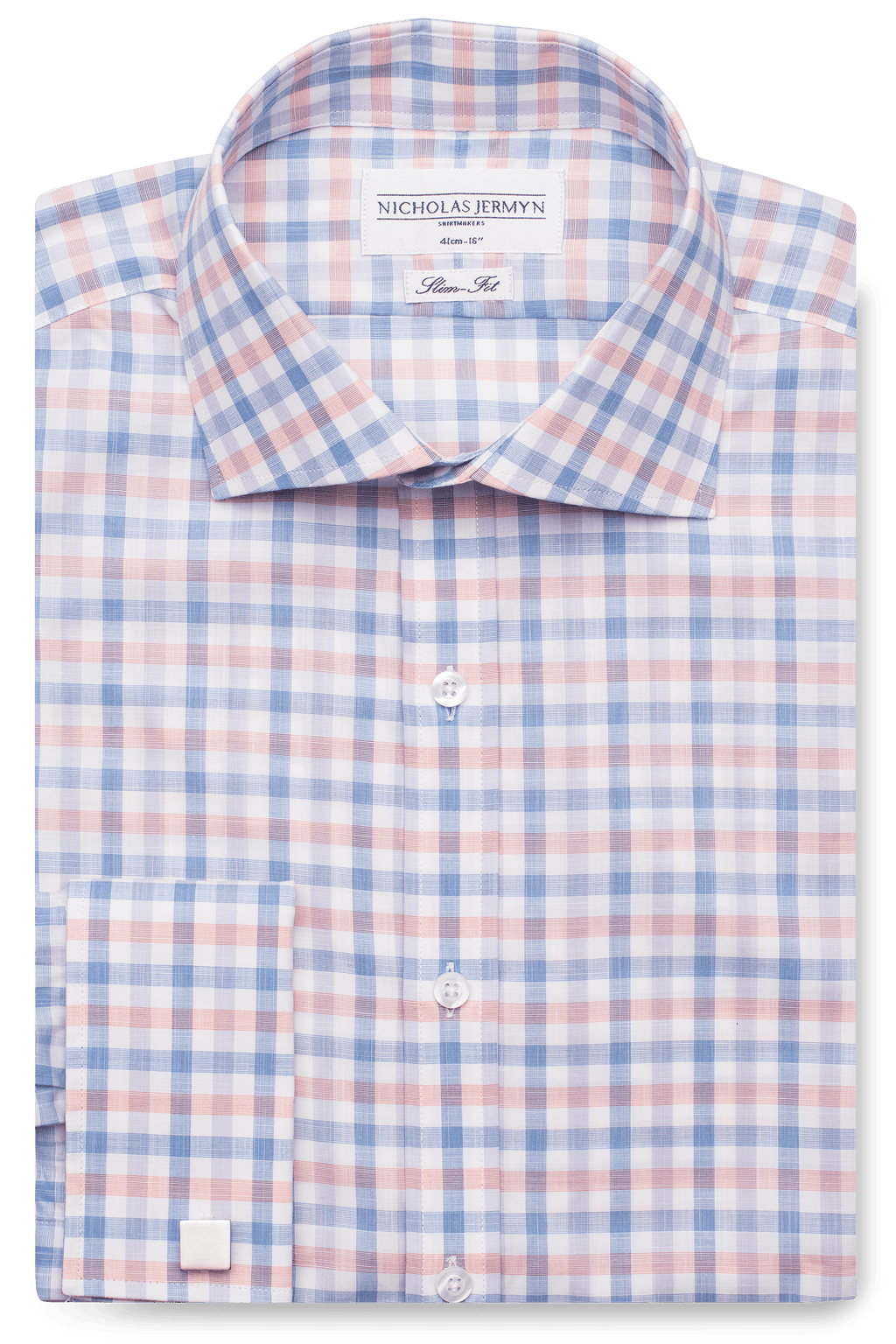 Maxwell Check - Slim Fit - Double Cuff